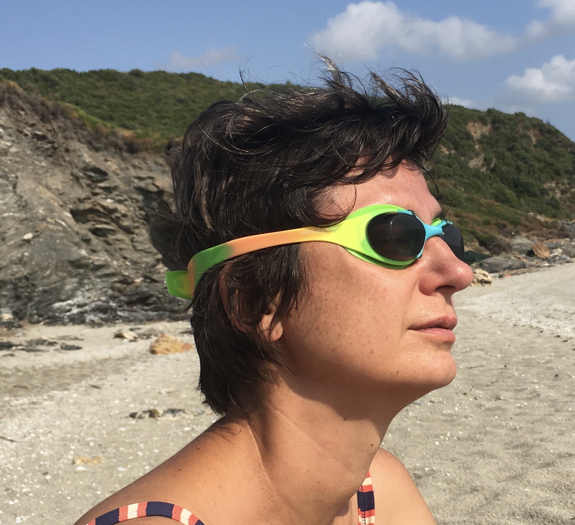 CB – Marie Benedicte – Carte postale Ça a à voir avec la joie de recevoir une carte postale